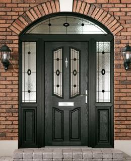 Examples of door colours and frame configurations sample 8