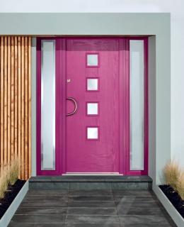Examples of door colours and frame configurations sample 7