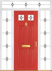 Examples of door colours and frame configurations sample 3