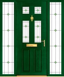 Examples of door colours and frame configurations sample 6